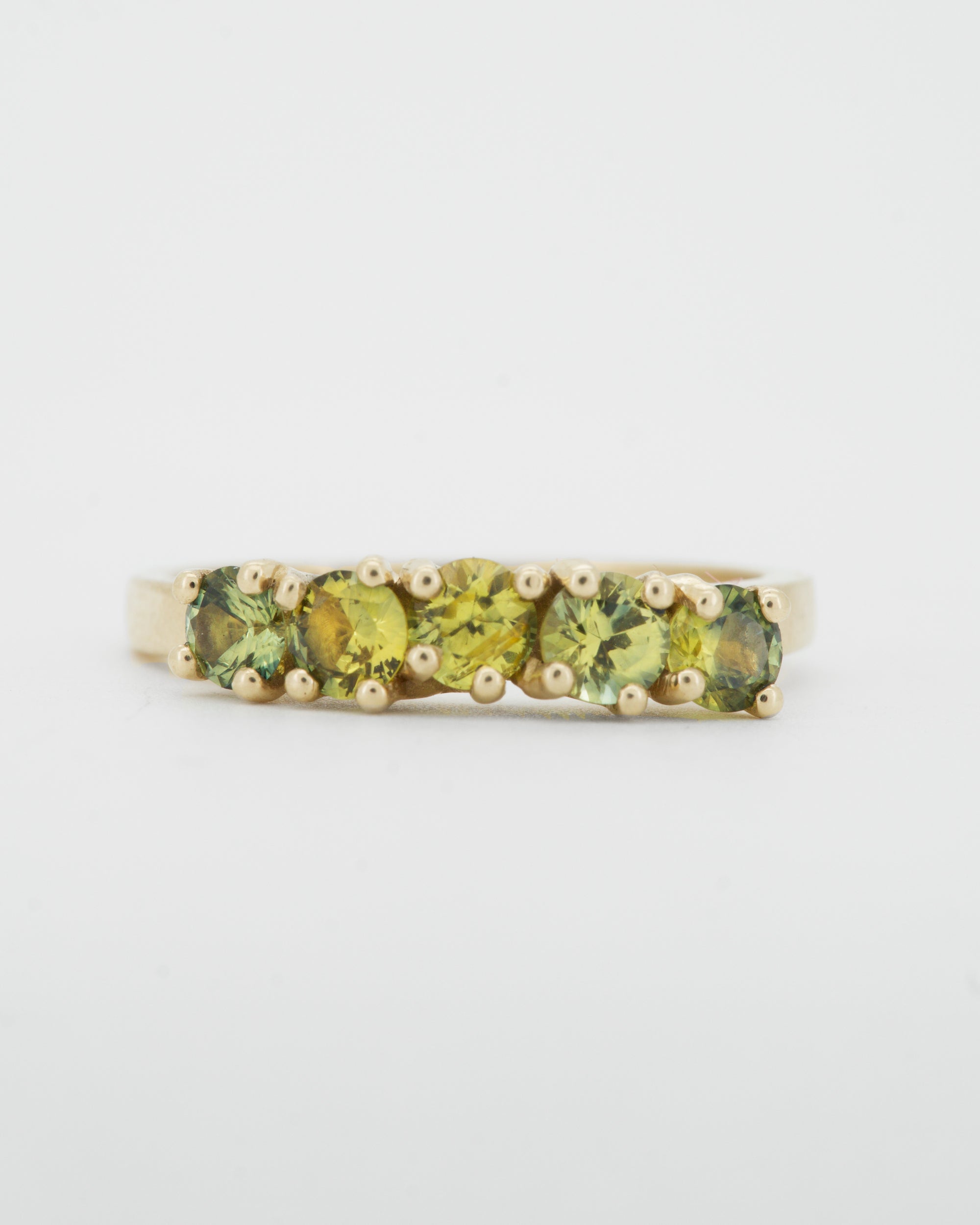 Yellow Sapphires + 9ct Yellow Gold