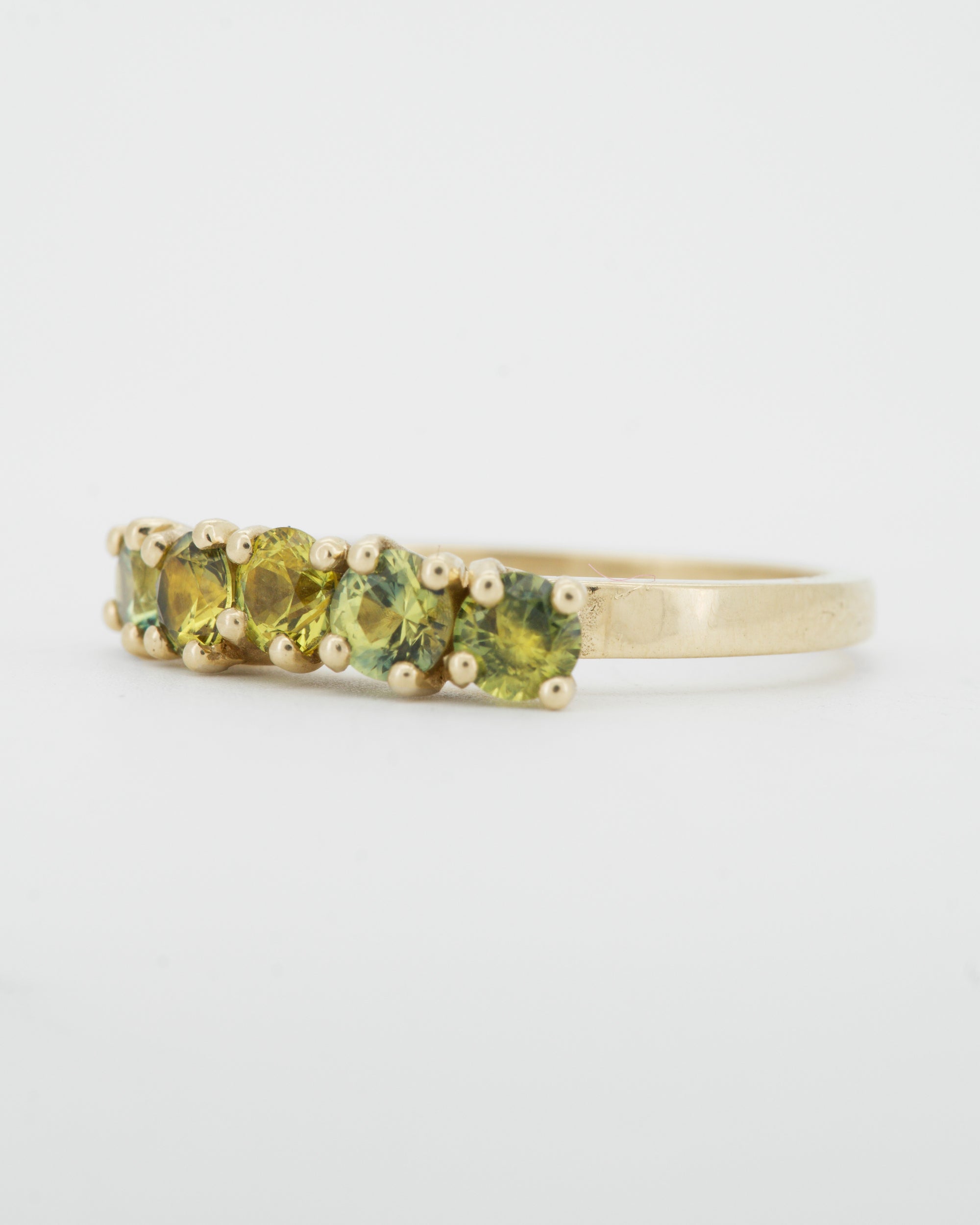 Yellow Sapphires + 9ct Yellow Gold