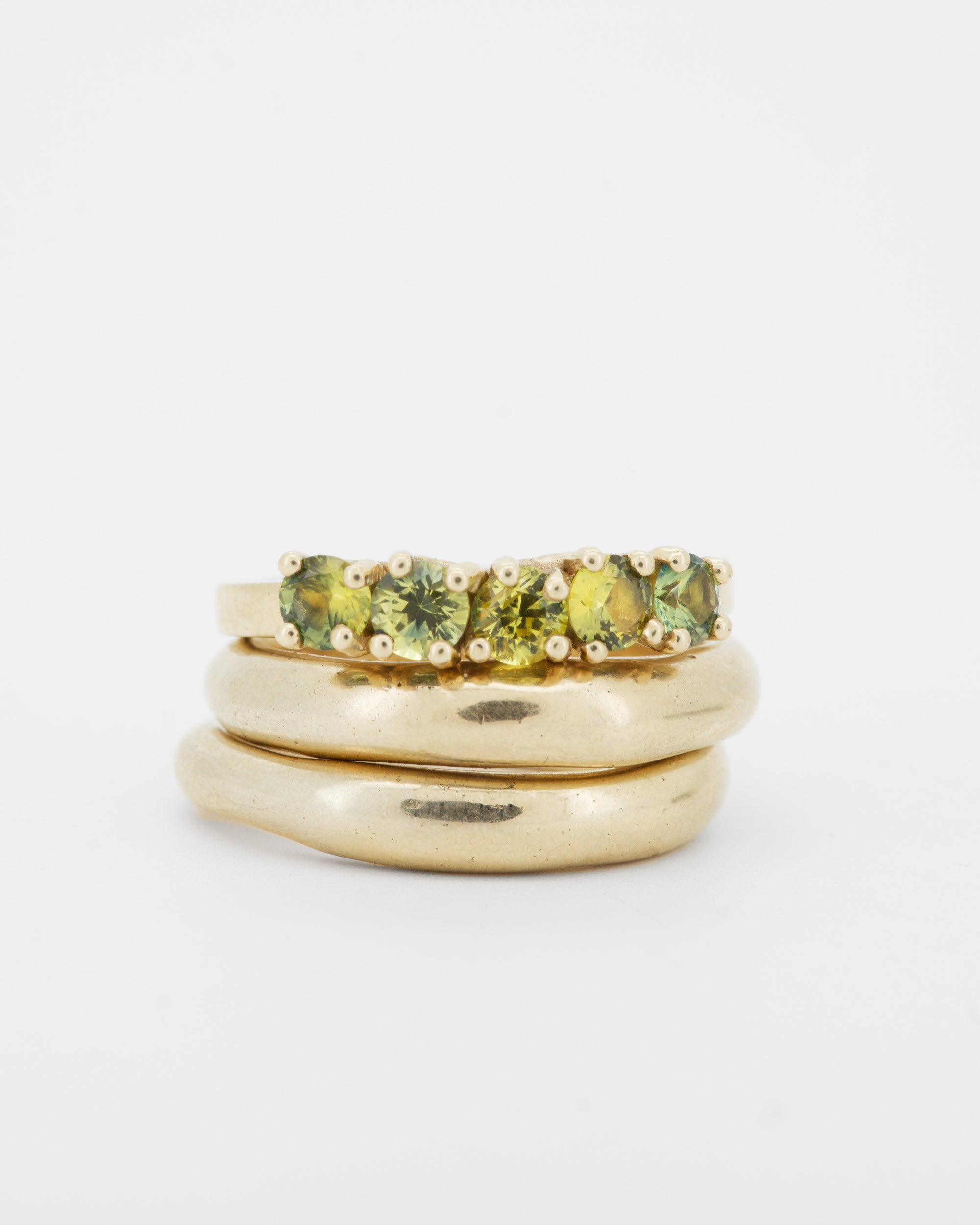 Yellow Sapphires + 9ct Yellow Gold