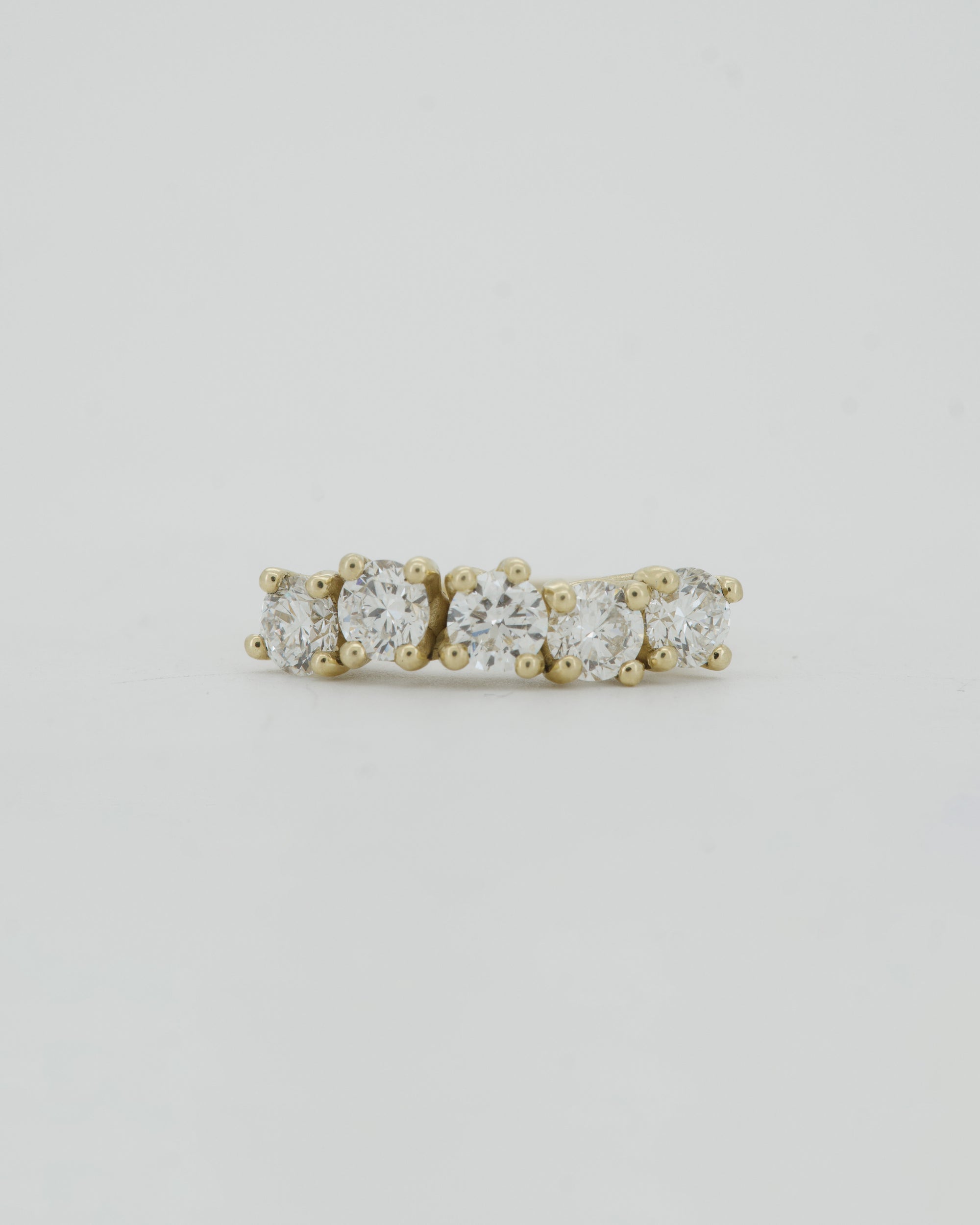 diamonds + solid gold