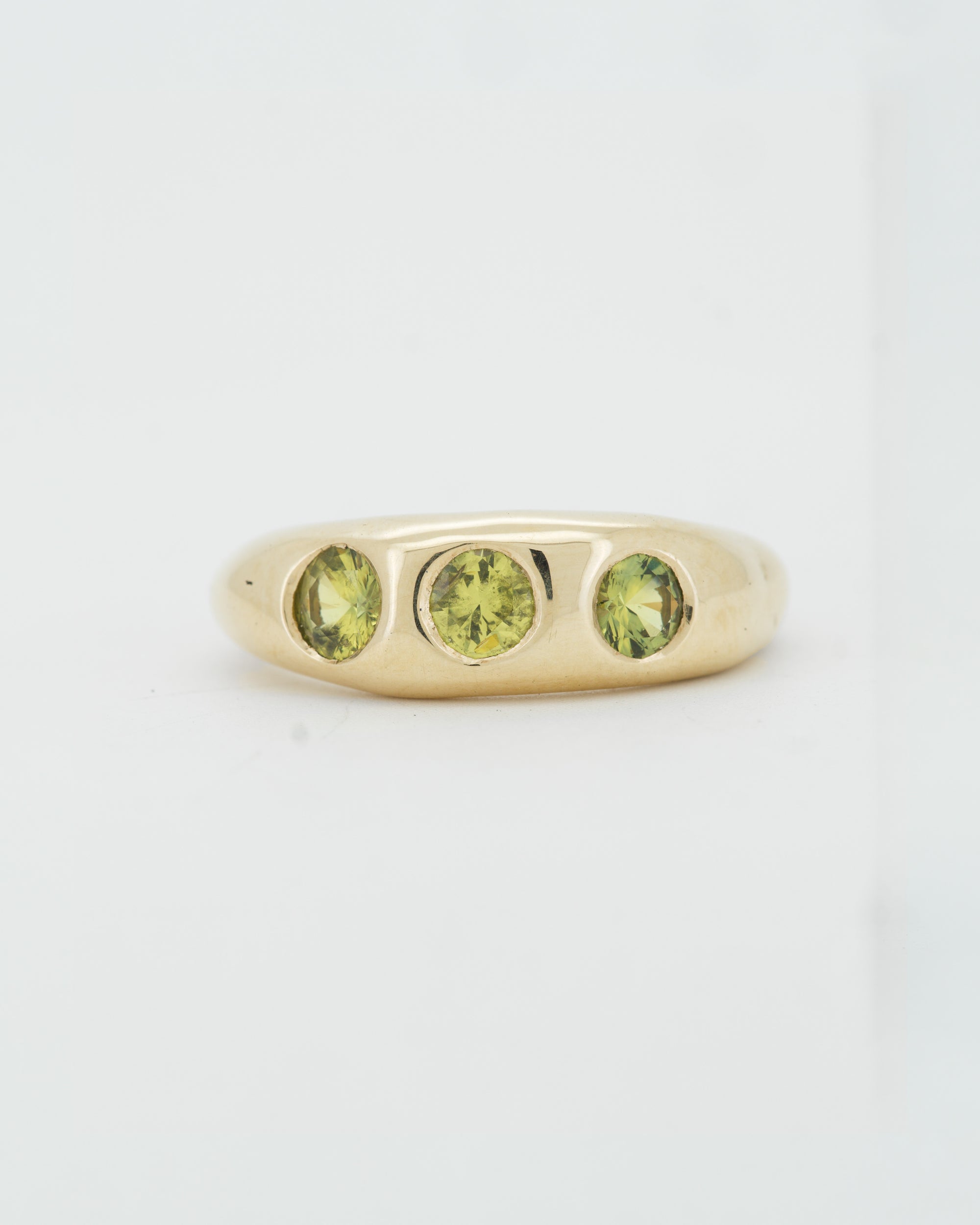 9ct yellow gold Nuque + yellow sapphires