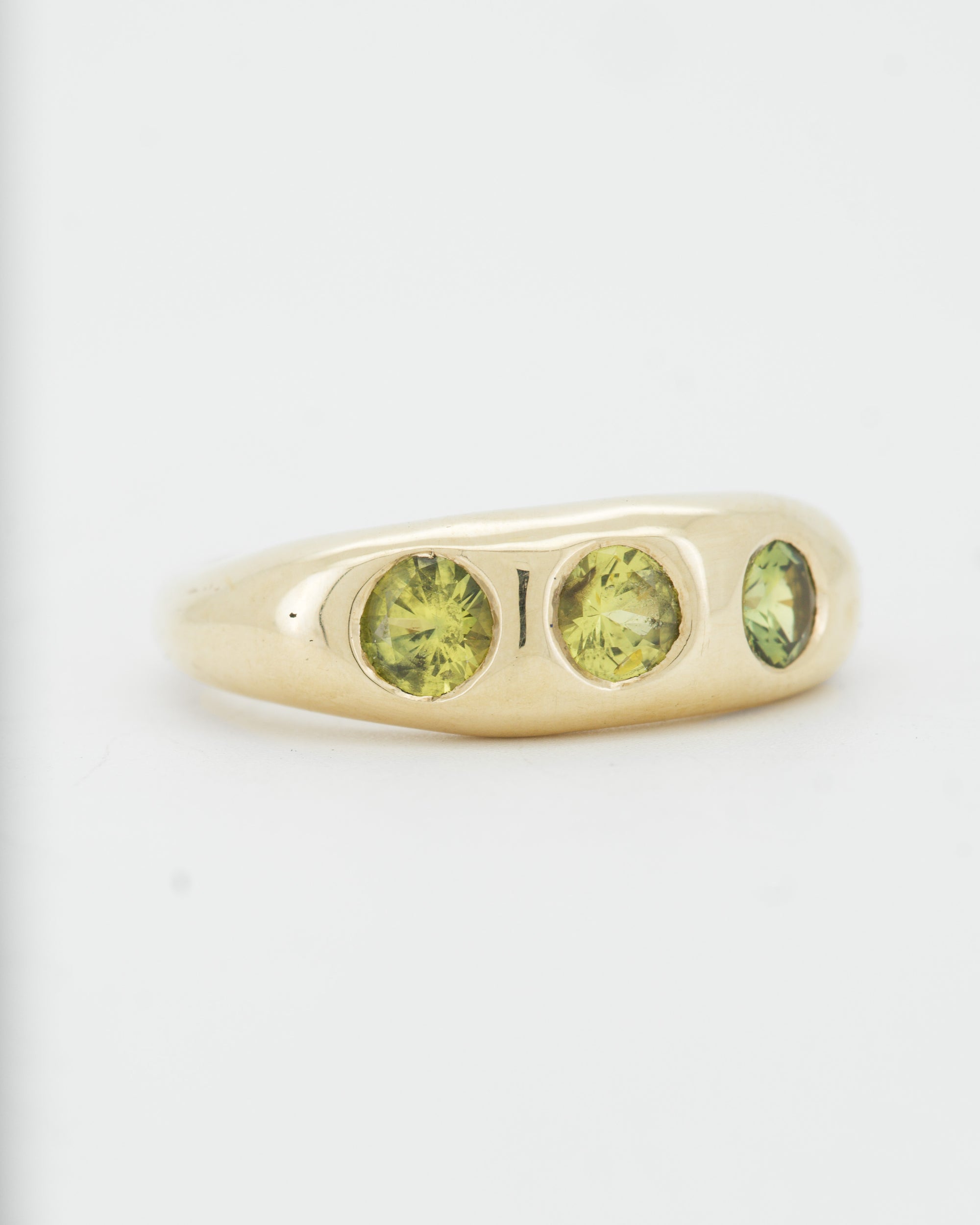 9ct yellow gold Nuque + yellow sapphires