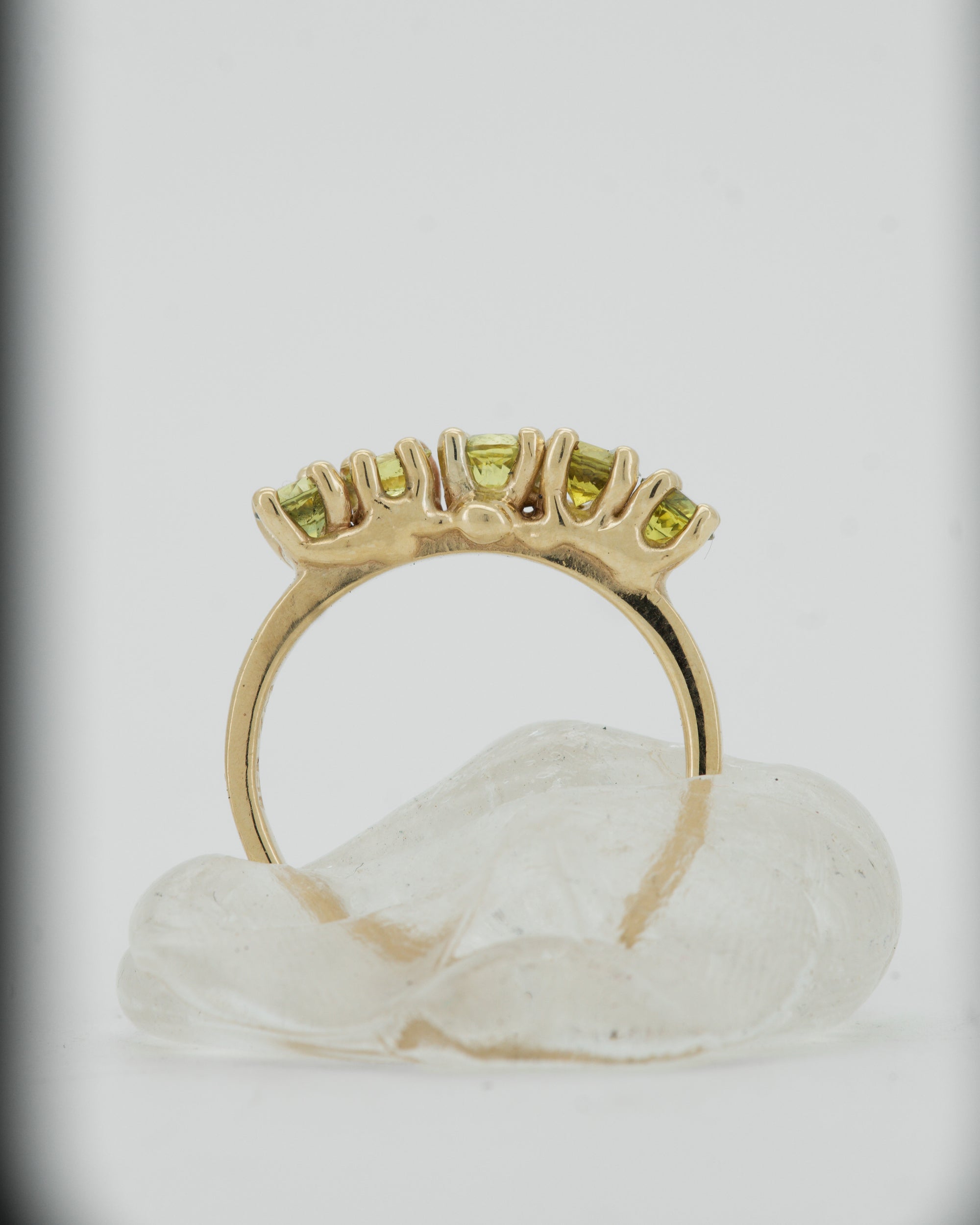 Yellow Sapphires + 9ct Yellow Gold - small