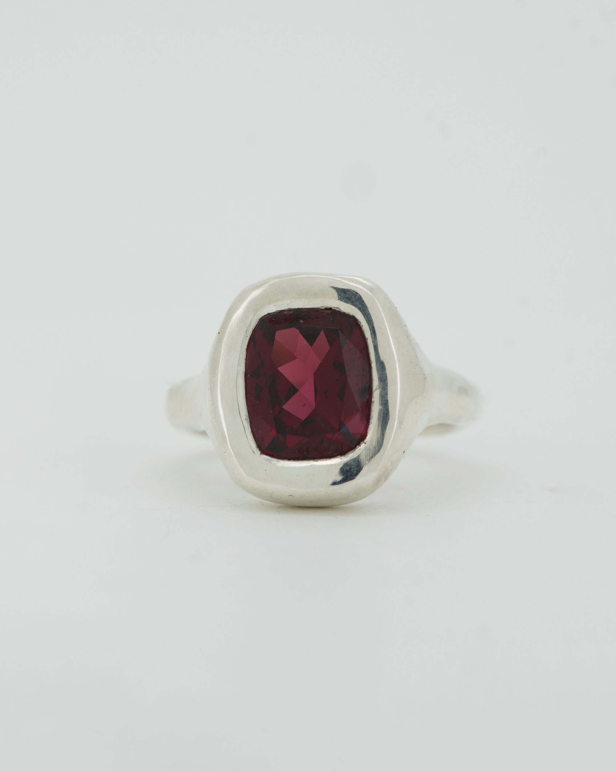 Rhodolite Garnet + Sterling Silver