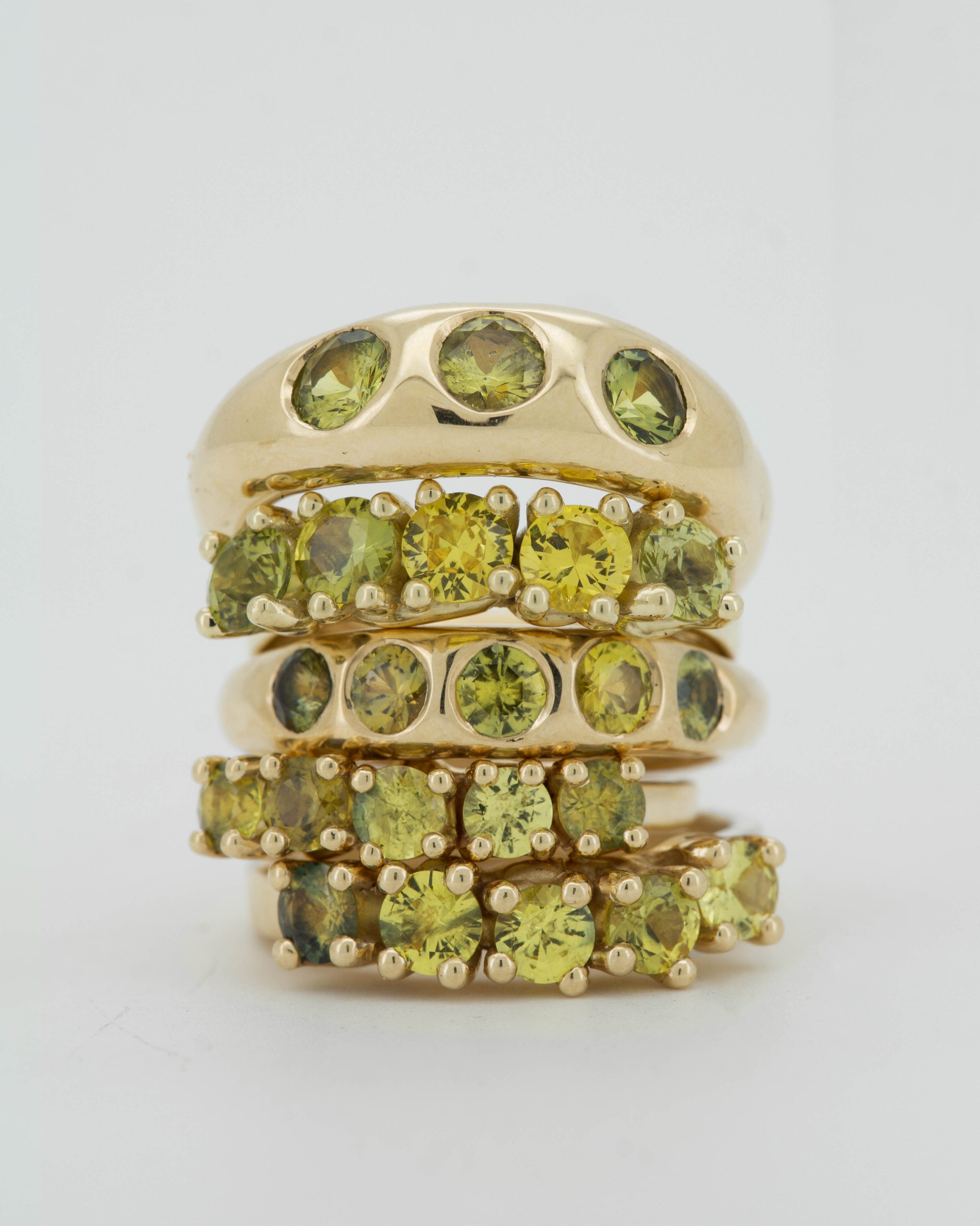 Yellow sapphires +  metal of your choice