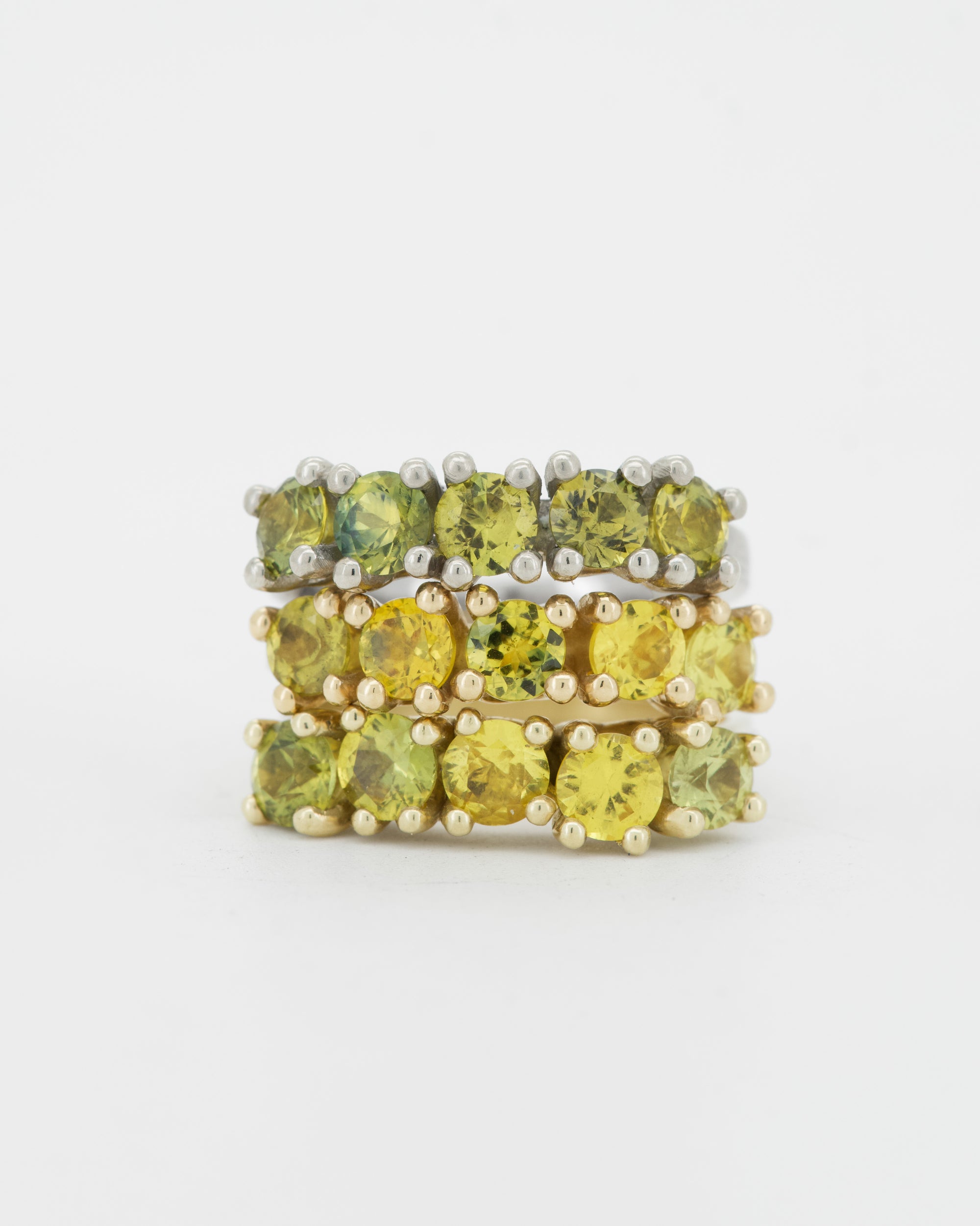Yellow sapphires +  metal of your choice
